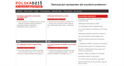 Desktop Screenshot of polskadzis.info