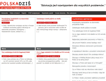 Tablet Screenshot of polskadzis.info